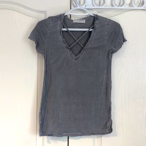 Urban Outfitters Gray T-shirt - Size XS